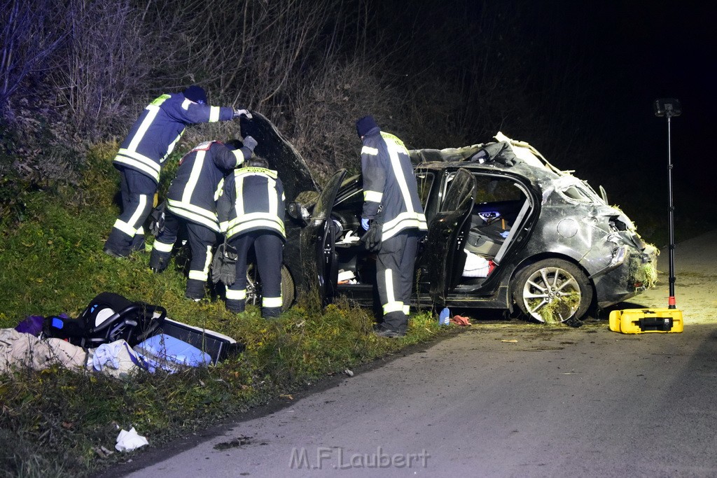 Schwerer VU A 4 Rich Olpe kurz vor AS Koeln Klettenberg P048.JPG - Miklos Laubert